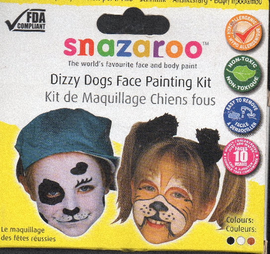 (image for) Snazaroo Dizzy Dogs Face Paint Kit